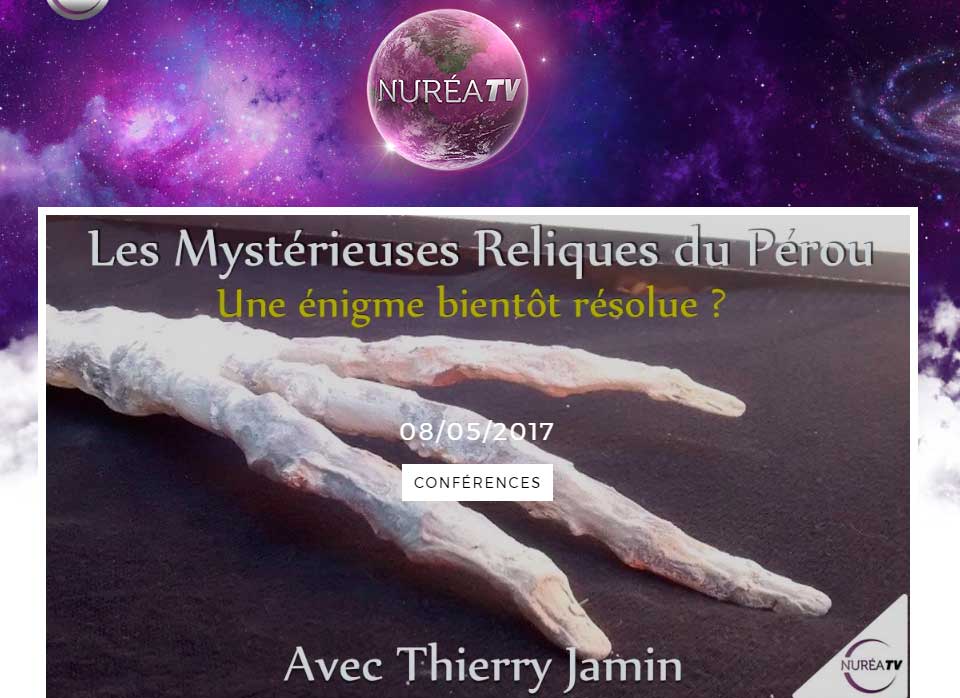 Thierry Jamin sur Nurea TV le 8 mai 2017 à 20h30 Thierry Jamin sur Nurea TV le 8 mai 2017 à 20h30