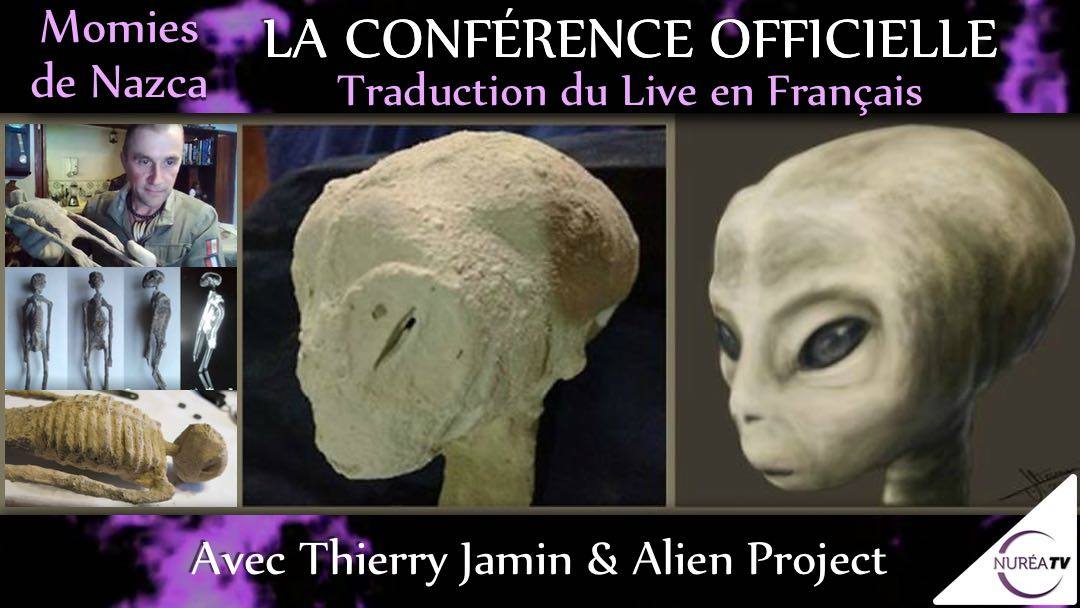 Conférence Alien Project sur Nurea TV Conférence Alien Project sur Nurea TV