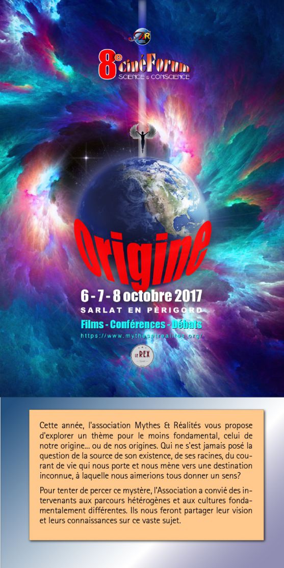 Conférence au Ciné-forum Sarlat 7 octobre 15 heure